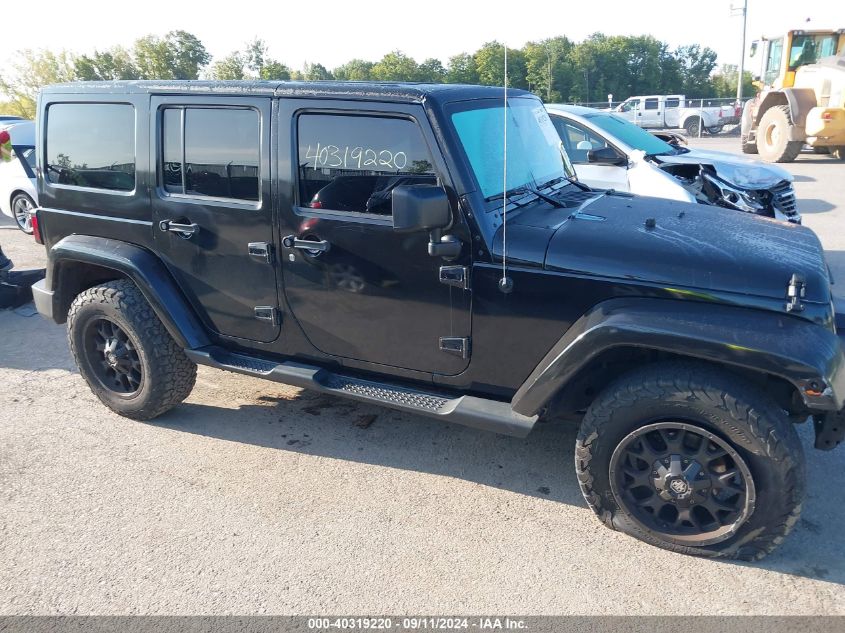 2012 Jeep Wrangler Unlimited Sahara VIN: 1C4BJWEGXCL156578 Lot: 40319220