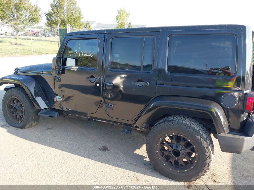 2012 Jeep Wrangler Unlimited Sahara VIN: 1C4BJWEGXCL156578 Lot: 40319220