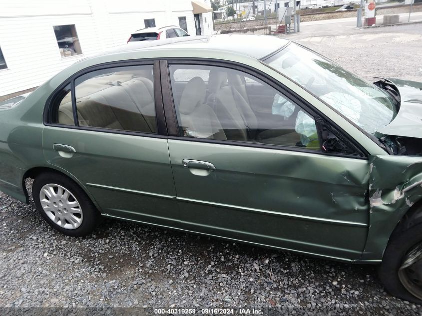 2004 Honda Civic Lx VIN: 1HGES16594L016101 Lot: 40319259