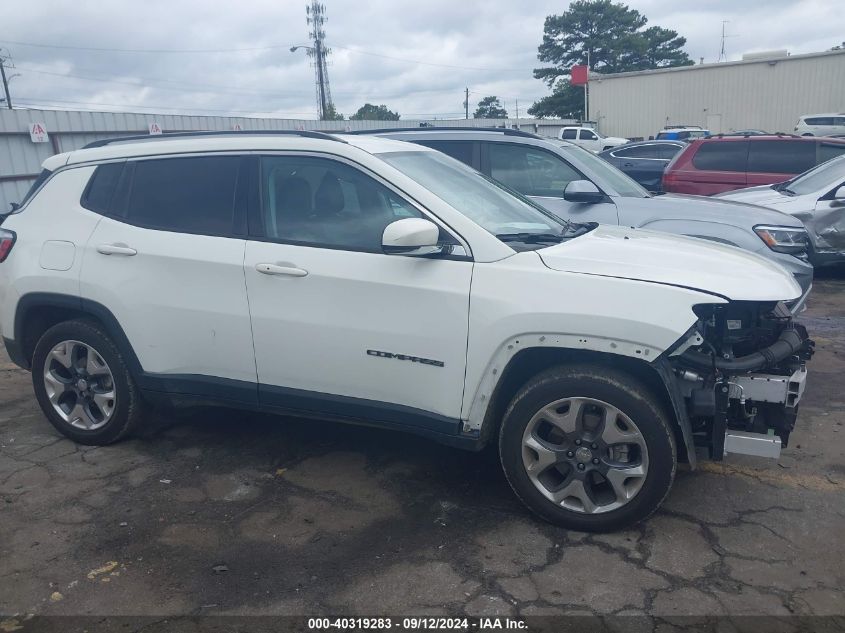 2021 Jeep Compass Limited 4X4 VIN: 3C4NJDCB7MT527775 Lot: 40319283