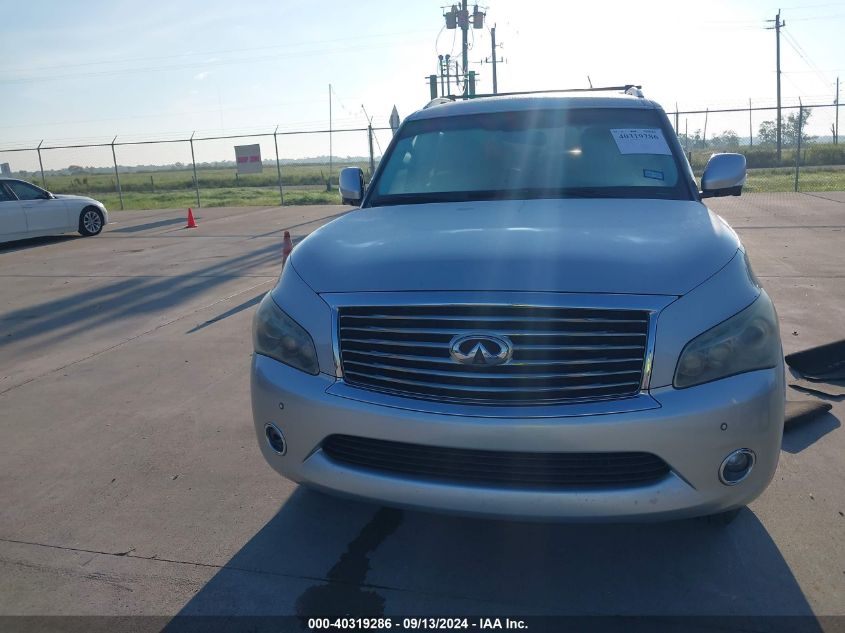 2012 Infiniti Qx56 VIN: JN8AZ2NF6C9517682 Lot: 40319286