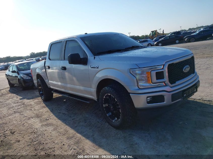 VIN 1FTEW1CP4JKD67489 2018 FORD F-150 XL