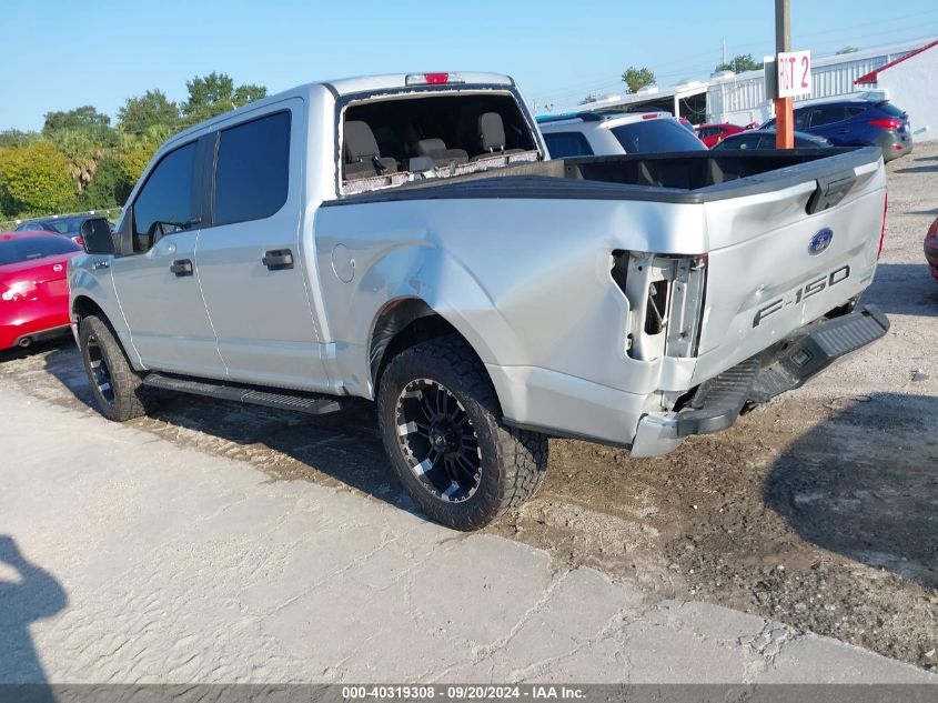 2018 Ford F-150 Xl VIN: 1FTEW1CP4JKD67489 Lot: 40319308