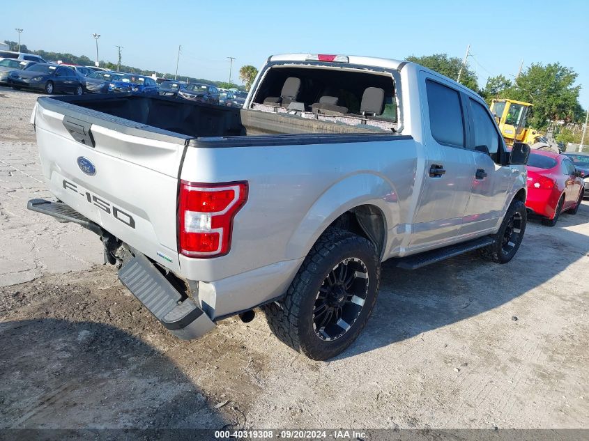 VIN 1FTEW1CP4JKD67489 2018 Ford F-150, XL no.4