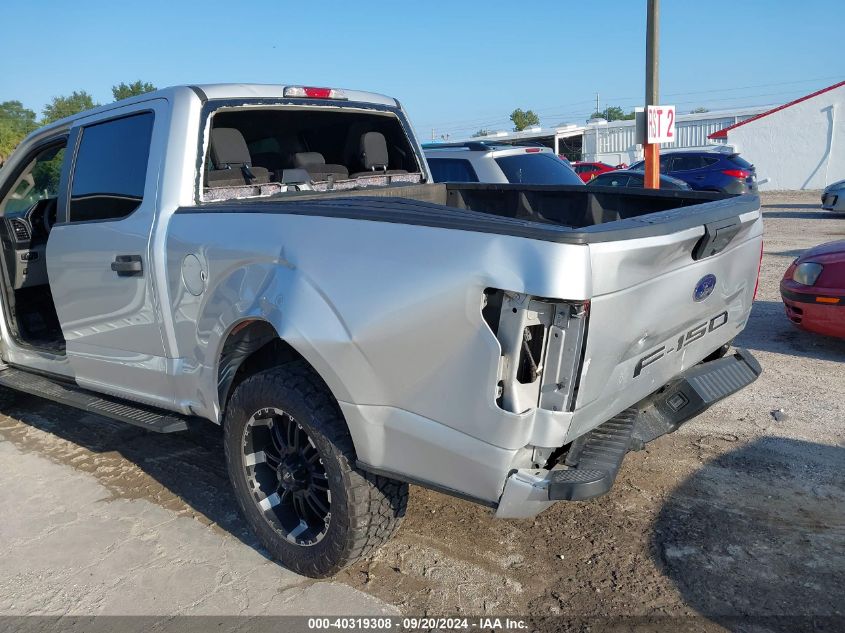 2018 Ford F-150 Xl VIN: 1FTEW1CP4JKD67489 Lot: 40319308