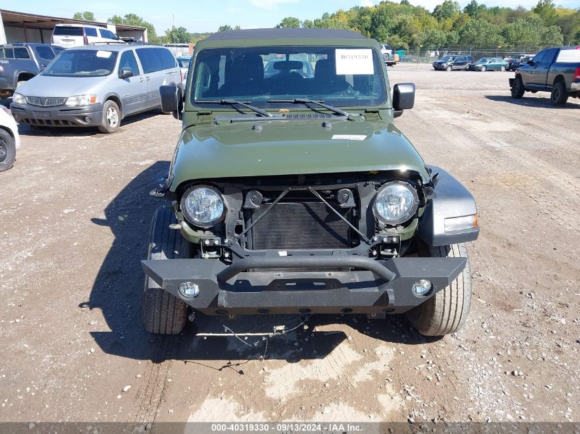 2021 Jeep Wrangler Unlimited Sport 4X4 VIN: 1C4HJXDN4MW807946 Lot: 40319330