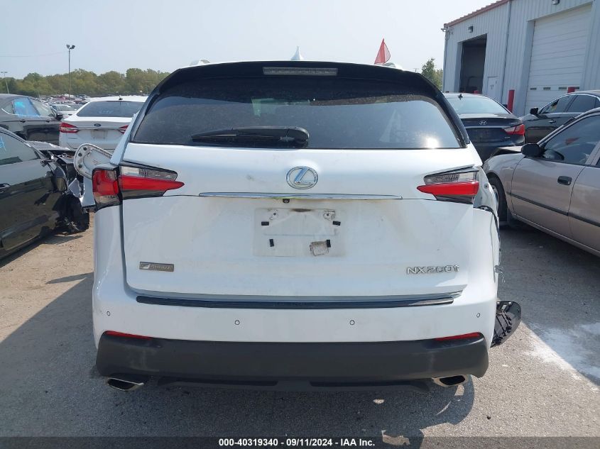 2017 Lexus Nx 200T F Sport VIN: JTJBARBZ8H2116842 Lot: 40319340