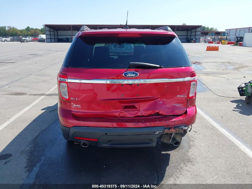 2012 Ford Explorer Xlt VIN: 1FMHK8D81CGA55351 Lot: 40319375