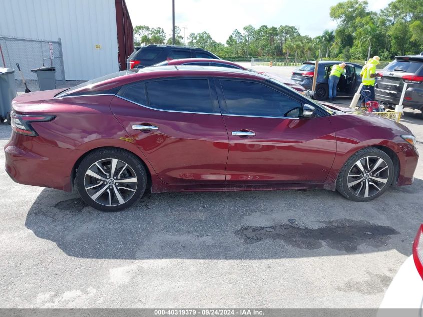 2020 Nissan Maxima Sl Xtronic Cvt VIN: 1N4AA6DV5LC366829 Lot: 40319379