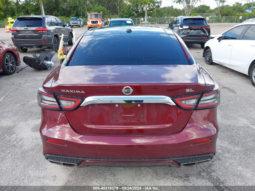 2020 Nissan Maxima Sl Xtronic Cvt VIN: 1N4AA6DV5LC366829 Lot: 40319379