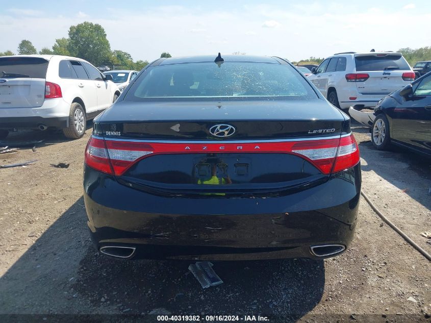 KMHFH4JG8EA395998 2014 Hyundai Azera Limited