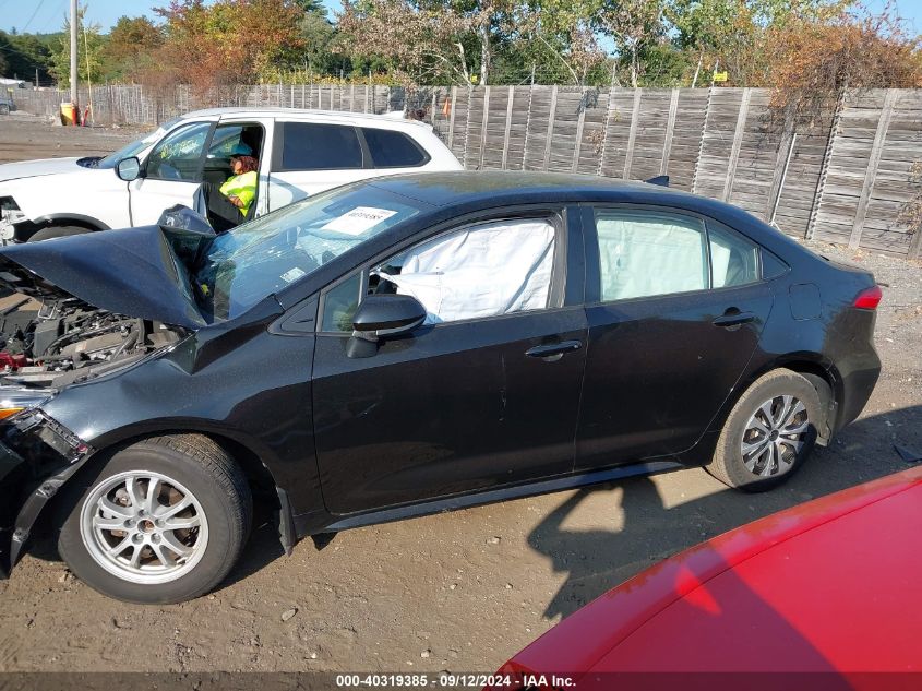 2022 Toyota Corolla Hybrid Le VIN: JTDEAMDE3NJ048061 Lot: 40319385