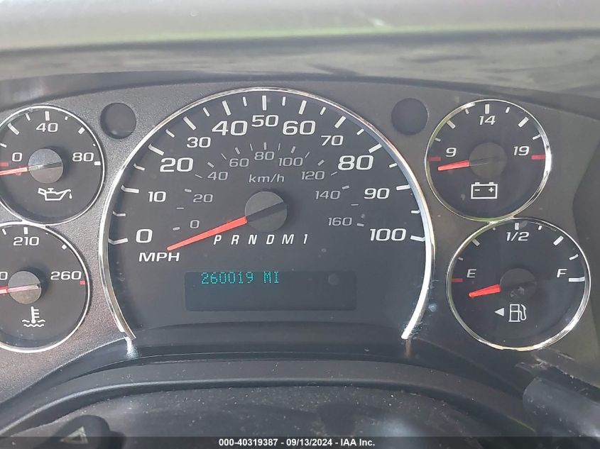 2010 Chevrolet Express 2500 Work Van VIN: 1GCZGFAA0A1135018 Lot: 40319387