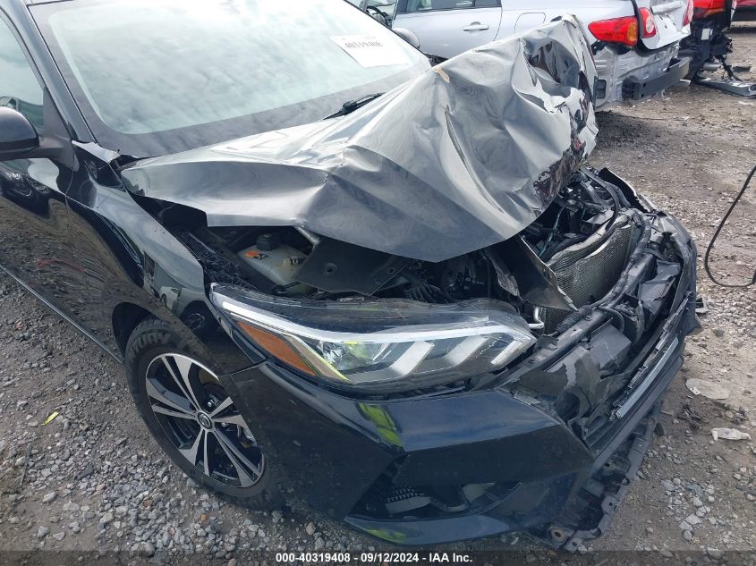 2022 Nissan Sentra Sv Xtronic Cvt VIN: 3N1AB8CV2NY269105 Lot: 40319408