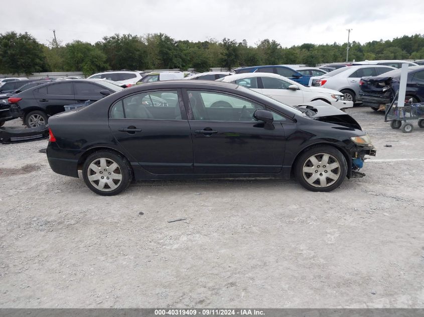 2009 Honda Civic Lx VIN: 2HGFA16559H310235 Lot: 40319409