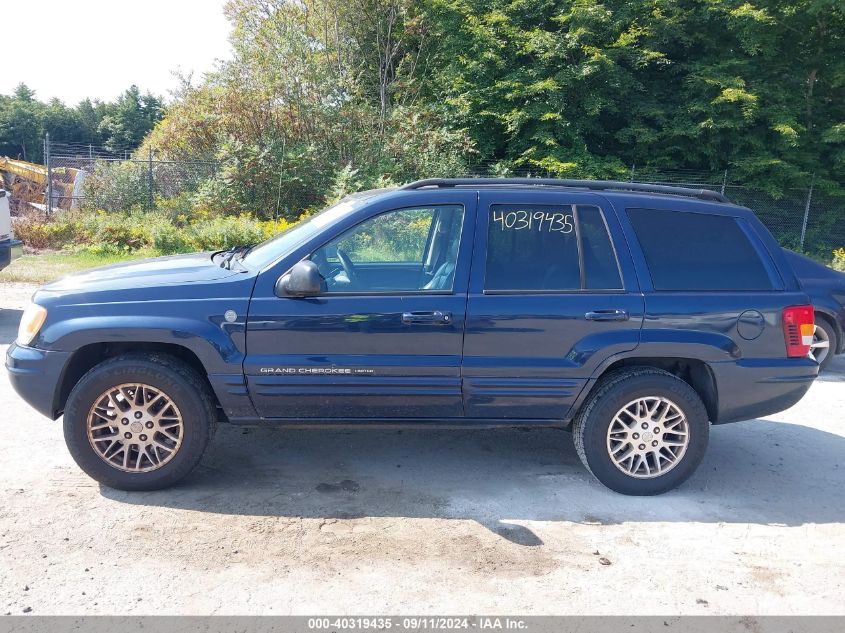 2004 Jeep Grand Cherokee Limited VIN: 1J4GW58S14C425354 Lot: 40319435