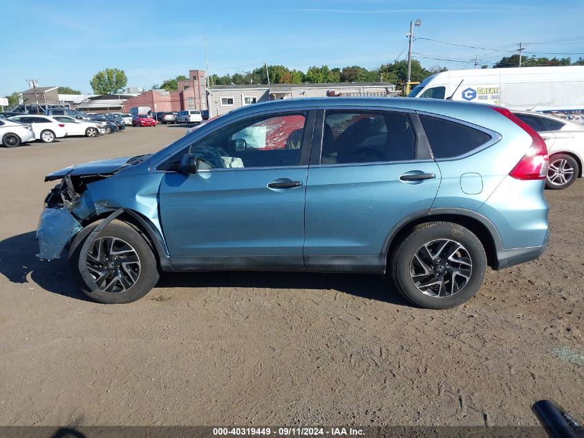 2HKRM4H45GH716805 2016 Honda Cr-V Se