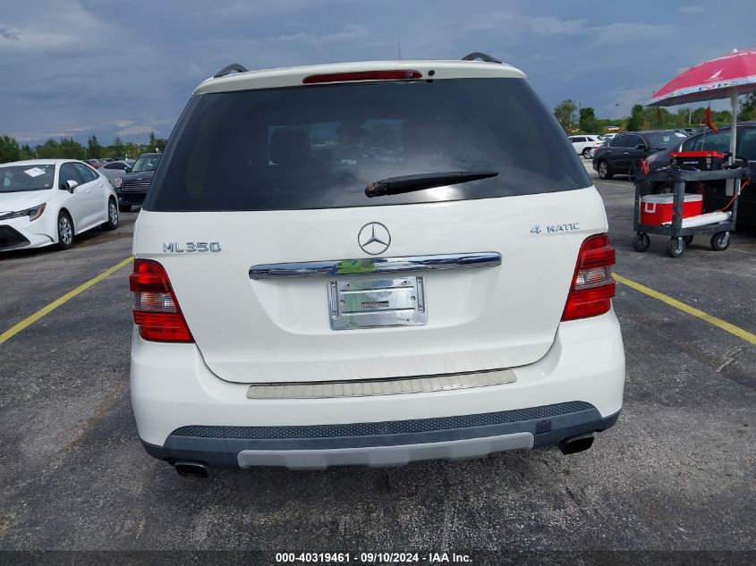 4JGBB86E68A362730 2008 Mercedes-Benz Ml 350 4Matic