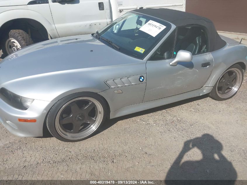 2000 BMW Z3 2.8 VIN: 4USCH334XYLF71489 Lot: 40319478