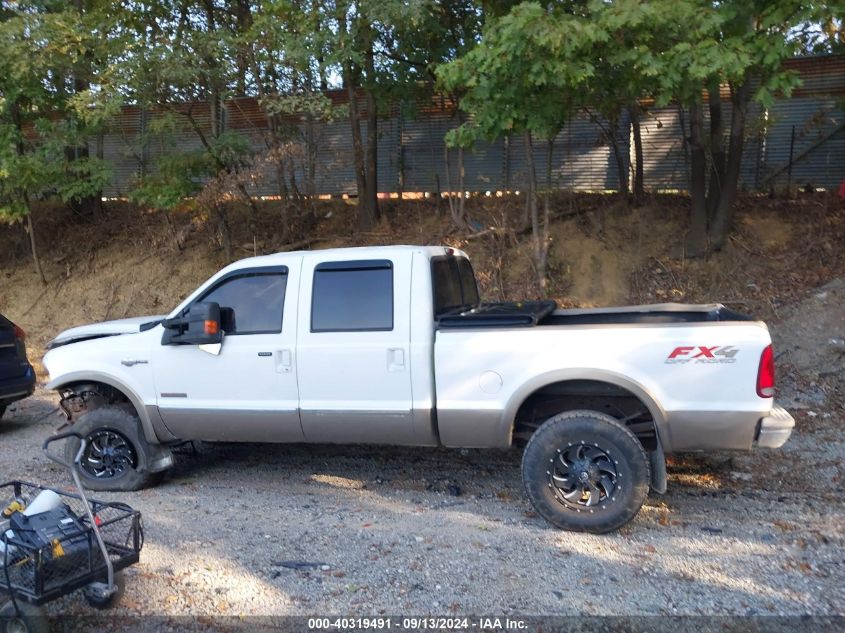 2004 Ford F250 Super Duty VIN: 1FTNW21P34EB93037 Lot: 40319491