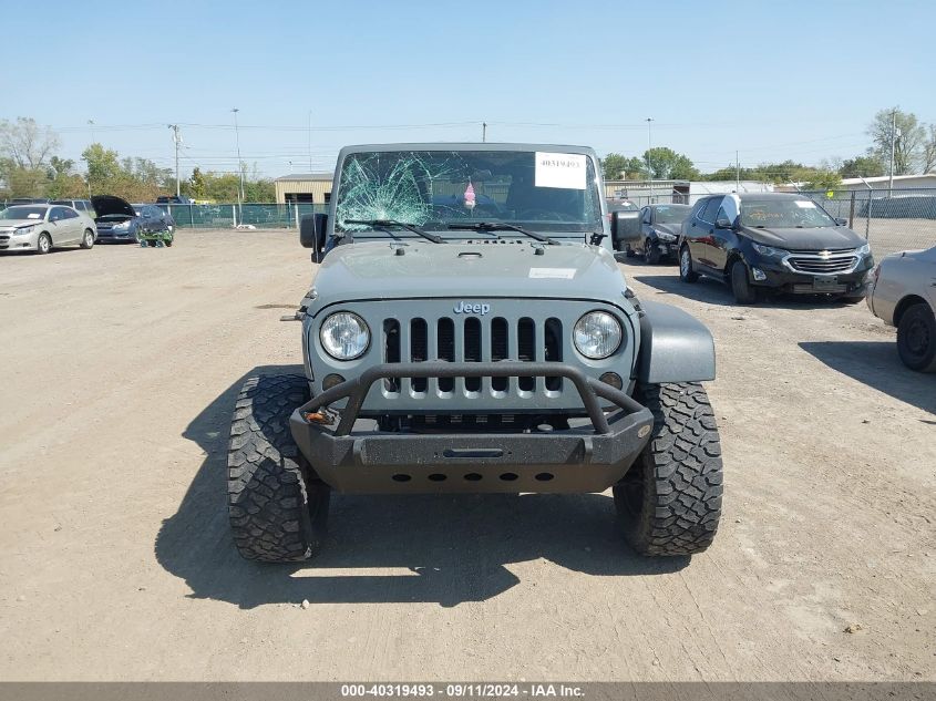 2014 Jeep Wrangler Sport VIN: 1C4AJWAG4EL162624 Lot: 40319493