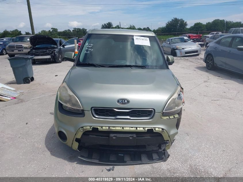 2012 Kia Soul + VIN: KNDJT2A66C7378409 Lot: 40319529