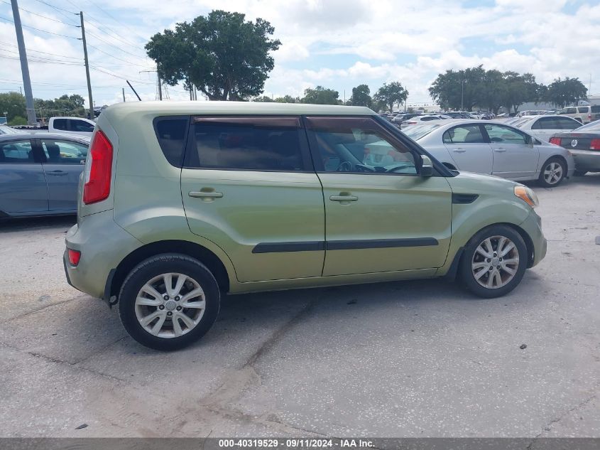 2012 Kia Soul + VIN: KNDJT2A66C7378409 Lot: 40319529