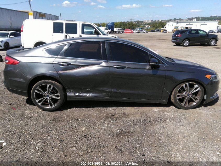 2017 FORD FUSION TITANIUM - 3FA6P0D98HR302846