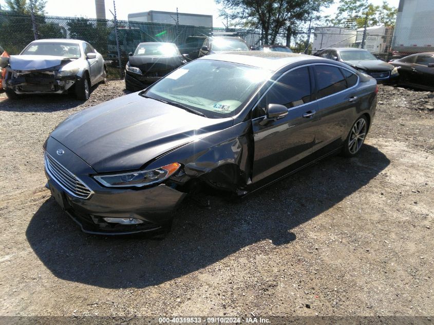 2017 FORD FUSION TITANIUM - 3FA6P0D98HR302846