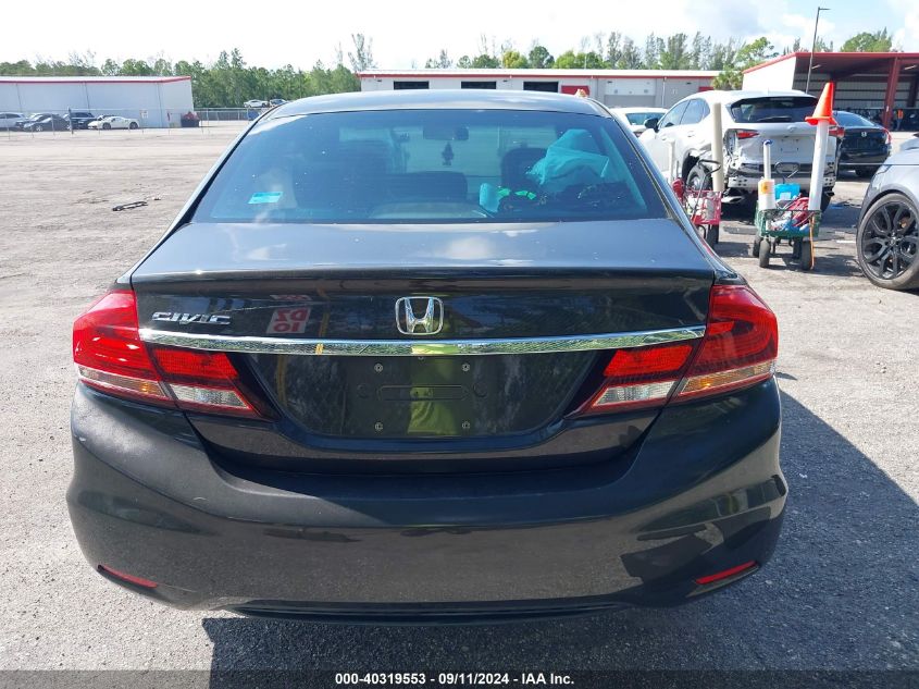 2013 Honda Civic Lx VIN: 19XFB2F58DE047518 Lot: 40319553