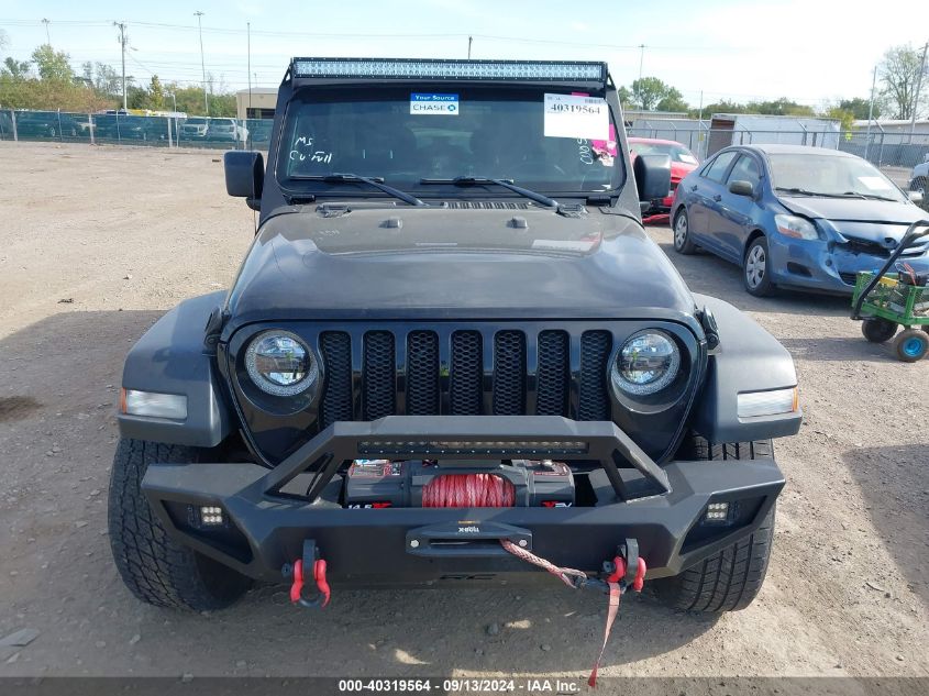 2018 Jeep Wrangler Unlimited Sport VIN: 1C4HJXDG1JW111607 Lot: 40319564