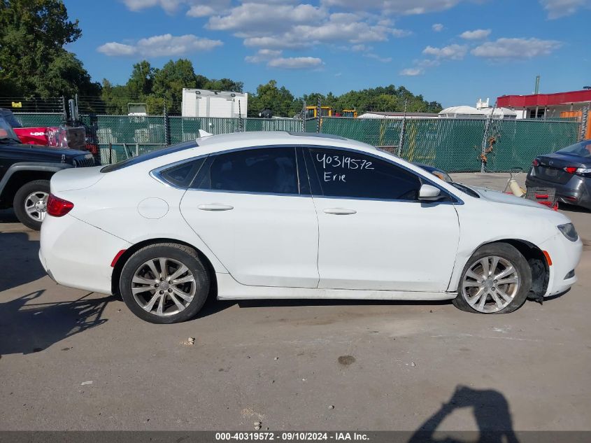 2017 Chrysler 200 Limited Platinum VIN: 1C3CCCAB0HN507313 Lot: 40319572