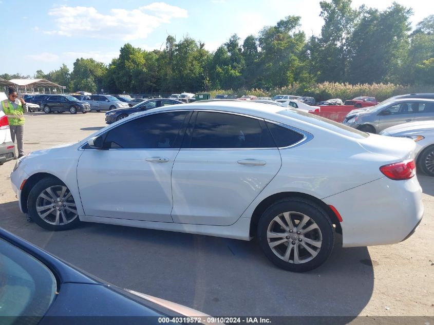 2017 Chrysler 200 Limited Platinum VIN: 1C3CCCAB0HN507313 Lot: 40319572