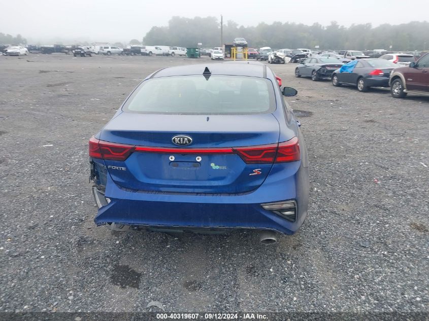 2019 Kia Forte Gt Line/S VIN: 3KPF34AD9KE015648 Lot: 40319607