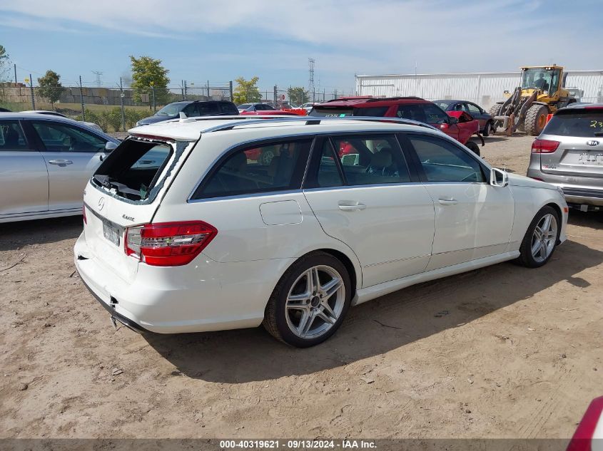 2011 Mercedes-Benz E 350 350 4Matic Wagon VIN: WDDHH8HB2BA318379 Lot: 40319621