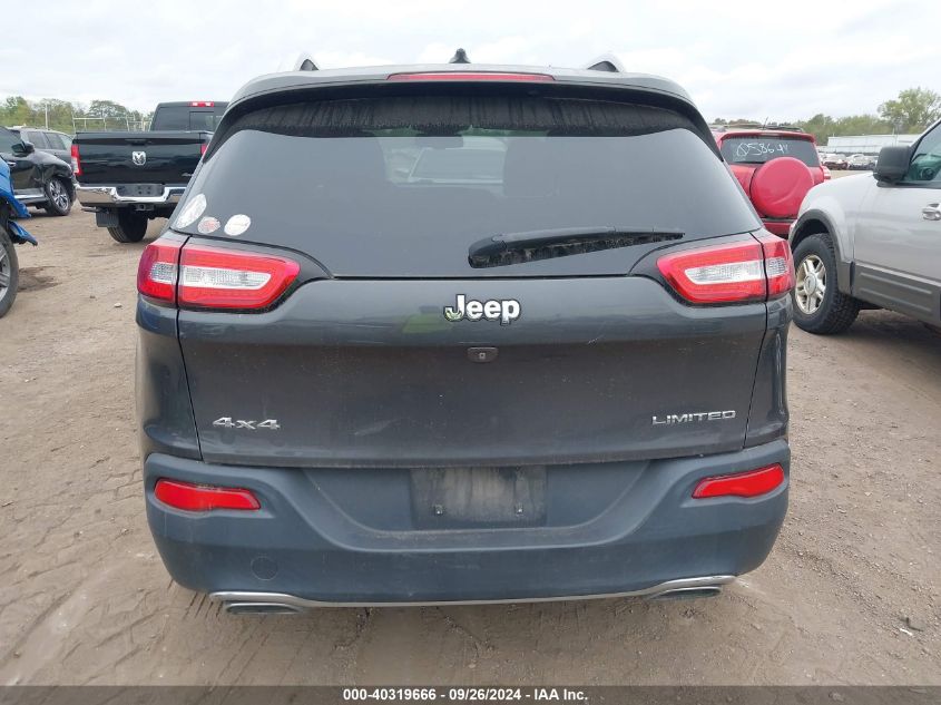 2015 Jeep Cherokee Limited VIN: 1C4PJMDS4FW735455 Lot: 40319666