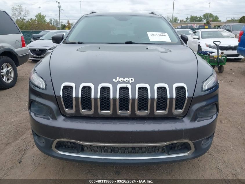 2015 Jeep Cherokee Limited VIN: 1C4PJMDS4FW735455 Lot: 40319666