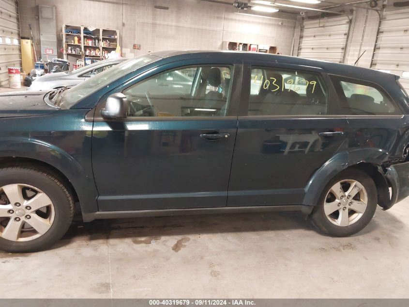 2013 Dodge Journey Se VIN: 3C4PDCAB4DT653363 Lot: 40319679