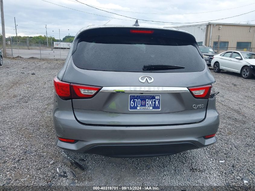 2017 Infiniti Qx60 VIN: 5N1DL0MM8HC511032 Lot: 40319701