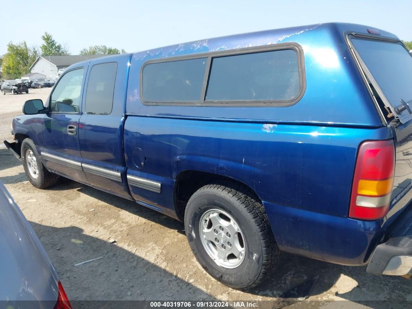 2000 Chevrolet Silverado 1500 Ls VIN: 1GCEC19T2YZ160646 Lot: 40319706