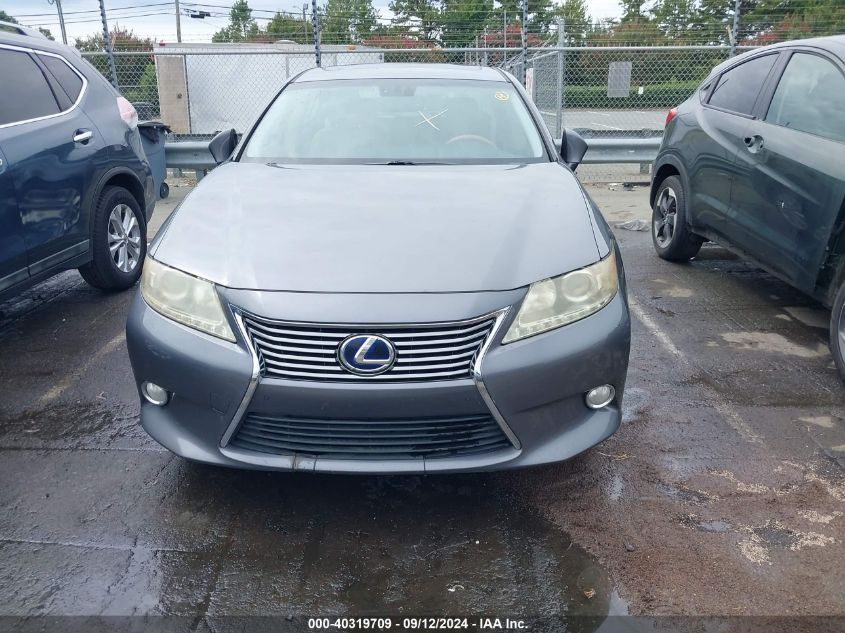 2013 Lexus Es 300H VIN: JTHBW1GG6D2024876 Lot: 40319709