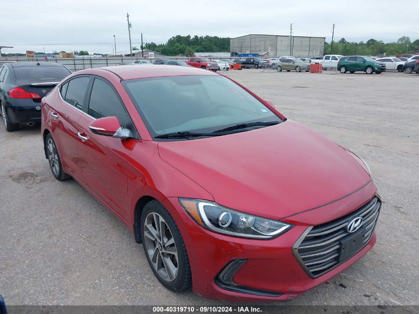 5NPD84LF6HH183887 2017 HYUNDAI ELANTRA - Image 1