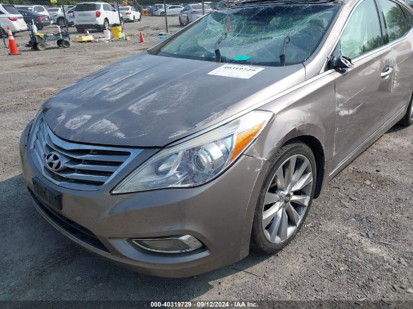 2013 Hyundai Azera Gls/Limited VIN: KMHFH4JG6DA321851 Lot: 40319729