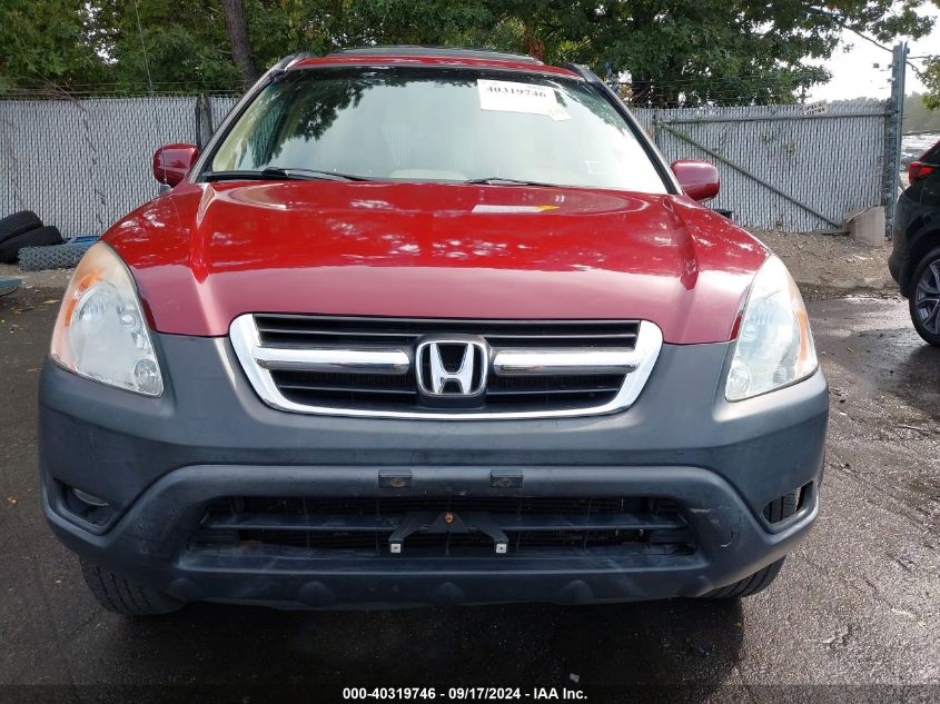 2004 Honda Cr-V Ex VIN: SHSRD78814U235747 Lot: 40319746