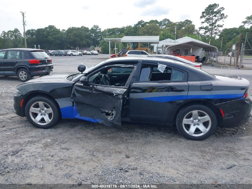 2018 Dodge Charger Police VIN: 2C3CDXAT9JH328702 Lot: 40319776