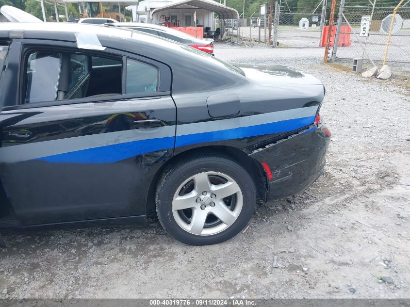 2018 Dodge Charger Police VIN: 2C3CDXAT9JH328702 Lot: 40319776