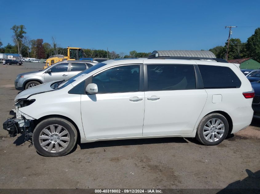 2015 Toyota Sienna Limited Premium 7 Passenger VIN: 5TDDK3DC6FS097549 Lot: 40319802