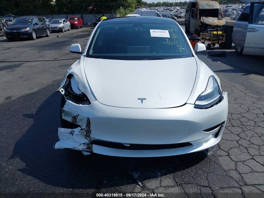 2023 Tesla Model 3 Rear-Wheel Drive VIN: 5YJ3E1EA6PF462340 Lot: 40319815