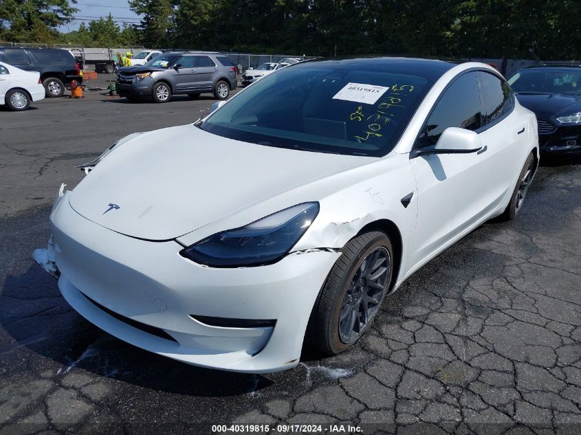 VIN 5YJ3E1EA6PF462340 2023 Tesla Model 3, Rear-Whee... no.2