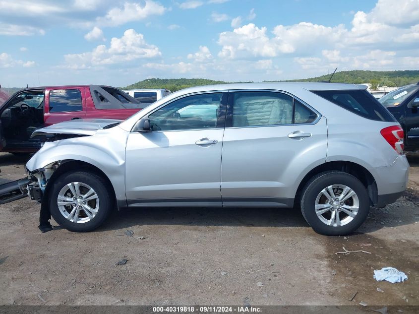 2GNALBEK7H1541376 2017 Chevrolet Equinox Ls